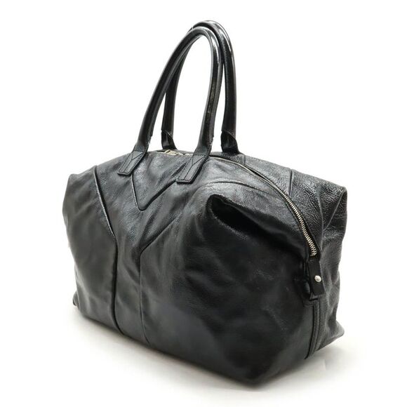 Saint Laurent Patent Leather Easy Boston Bag Handbag 208314 - Picture 2 of 6